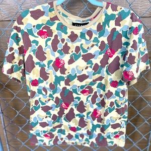 Pacsun Los Angeles Rose Camo Tee